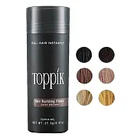 Загущувач для рідкого волосся Топпік Чорний 27,5 г / Toppik Black