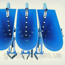 Часникосаджалка 3-рядна (збільшені ложки D=34 MM) (ЧС11), фото 5