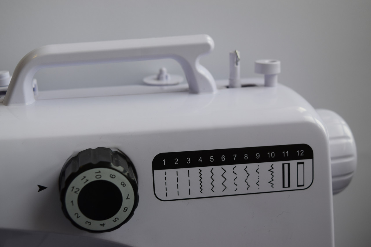 Маленькая швейная машинка FHSM-506 Tivax Бело-черная, швейная машинка мини | міні швейна машинка (ST) - фото 5 - id-p1927182079