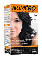 Крем-фарба для волосся Numero 1.00 Black (чорний) 140 ml