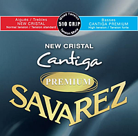 Струни для класичної гітари Savarez Newcristal Cantiga 510CRJP Premium High Tension