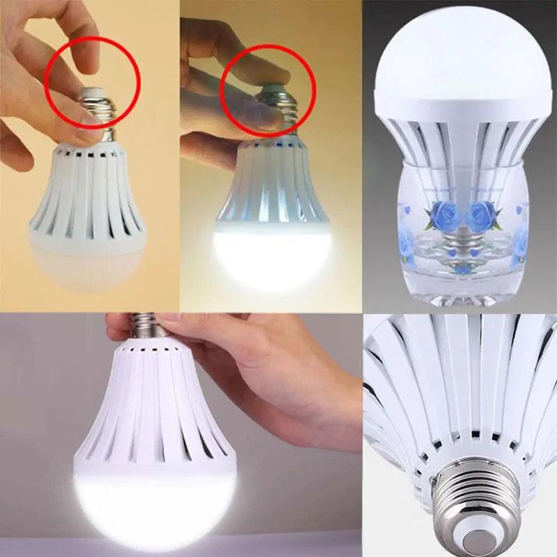 Умная лампочка с аккумулятором "Smartcharge SmartBulb" 7W Белая, лампа светодиодная Е27 (смарт лампочка) (ST) - фото 1 - id-p1927192078