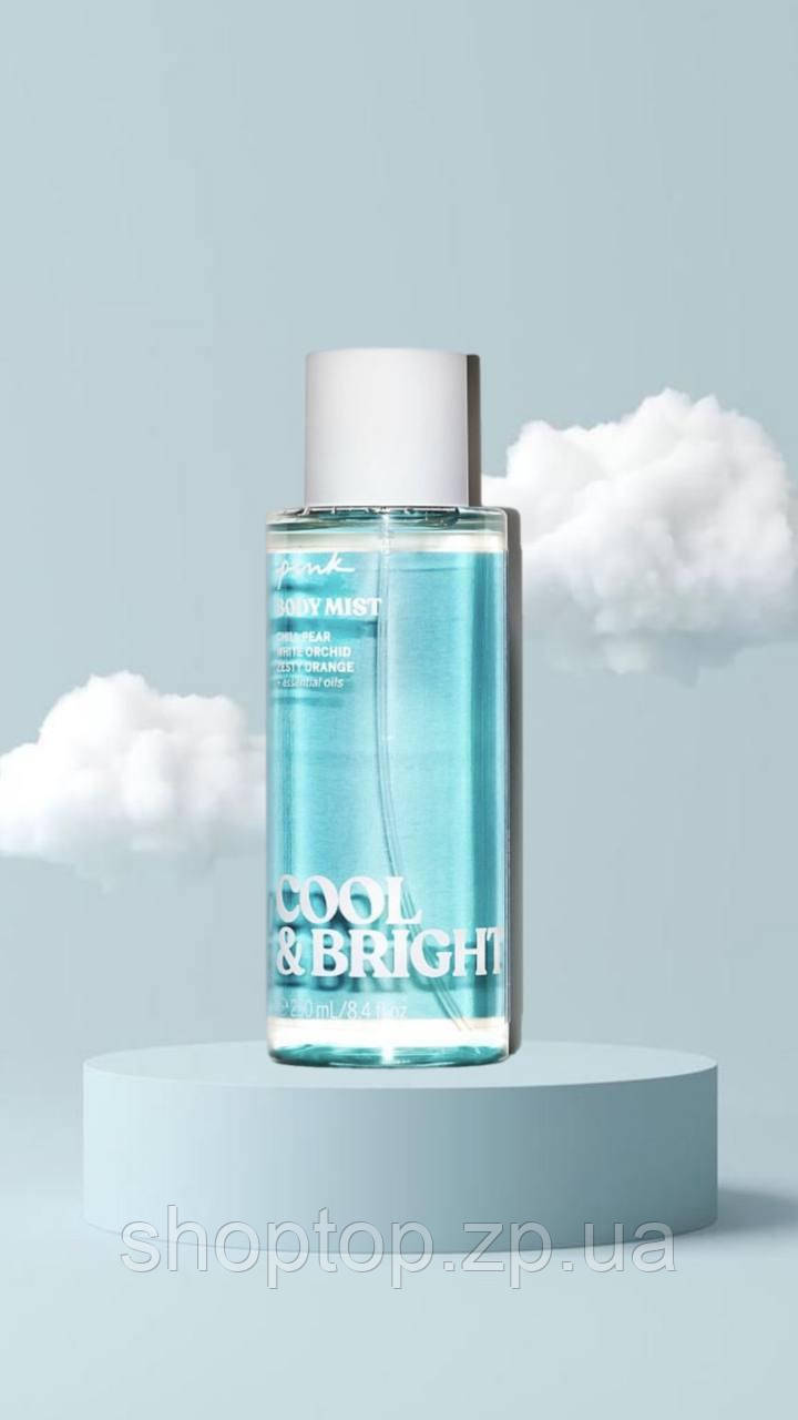 Парфумований міст для тіла Victoria`s Secret COOL & BRIGHT + ефірні масла