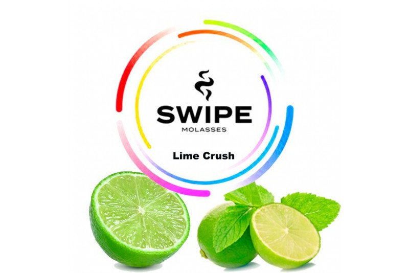 Фруктовая смесь для кальяна, заправка со вкусом для курения Swipe (Свайп) - Lime Crush (Лаймовий разрыв) - фото 2 - id-p1752794573