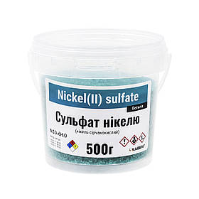 Нікелю сульфат ТМ Клебріг 500 г Нікель сірчанокислий