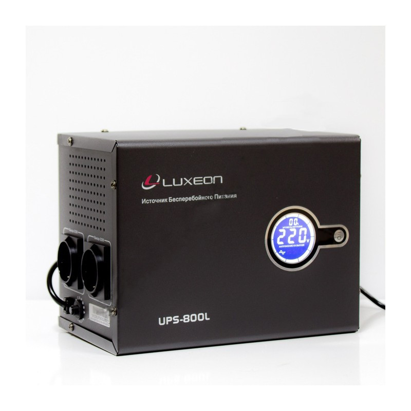 Джерело безперебійного живлення UPS 800L Luxeon (560 Вт)