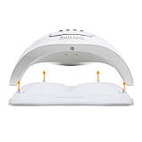 Професійна UV/LED лампа Sun X5 MAX для сушіння гель-лаку, 120Вт., фото 10