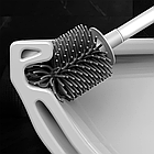 Йоршик для унітазу з автоматичним відкриттям та силіконовою щіткою / Йоршик-щітка для унітазу, фото 4