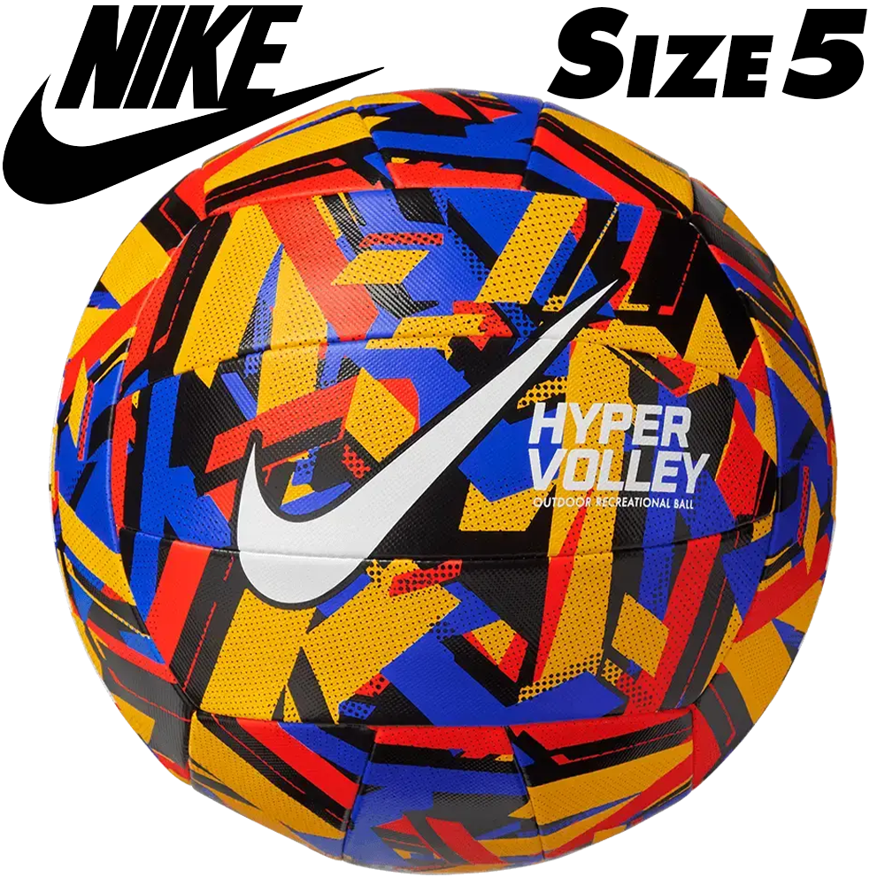 М'яч волейбольний Nike Hypervolley 18P Graphic Hyper Royal/University Gold/Black/White, розмір №5