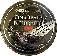 Шнур Mikado Fine Braid 1000м 0.16