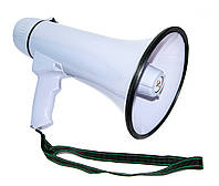 Громкоговоритель с микрофоном Megaphone HW 20B 30W, рупор для усиления голоса | гучномовець (ST)