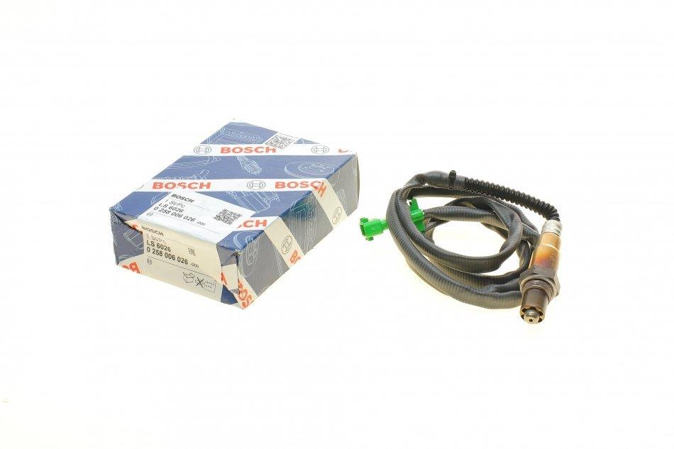 Лямбда-зонд (4-х конт.) CITROEN 1,4/2,0i Berlingo, Xsara PEUGEOT FIAT 2,0i LANCIA BOSCH 0 258 006 026 Peugeot
