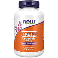 7-KETO LeanGels 100 mg NOW, 120 софтгель