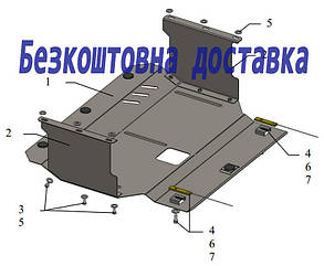 Захист двигуна Hyundai i10 (2014-2020) (Захист двигуна Хюндай Ай 10) Кольчуга