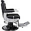 Барбершоп Крісла barber крісло чоловіче СARLOS BARBER крісло з підголовником гідравлічний підйомник Ayala, фото 3