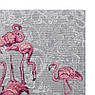 Серветка гобеленова з малюнком птахів "Фламінго" Villa Grazia, фото 2