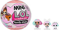 Игровой набор LOL MINI Tweens Family Shops 3 серия ЛОЛ в шаре Мини Семейка Подростков 588467