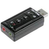 Звукова карта USB Audigy virtual 7.1 (з кнопками)