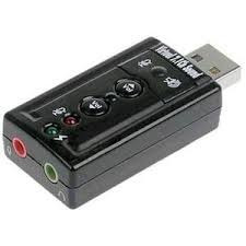 Звукова карта USB Audigy virtual 7.1 (з кнопками)