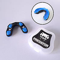 Капа для бокса боксерская для зубов одночелюстная VENUM Венум Односторонняя Термопластик Синий (КП-VNM91)