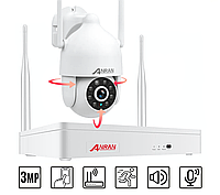 Комплект видеонаблюдения на 1 поворотную камеру Anran Wi-Fi 3MP ARCCTV