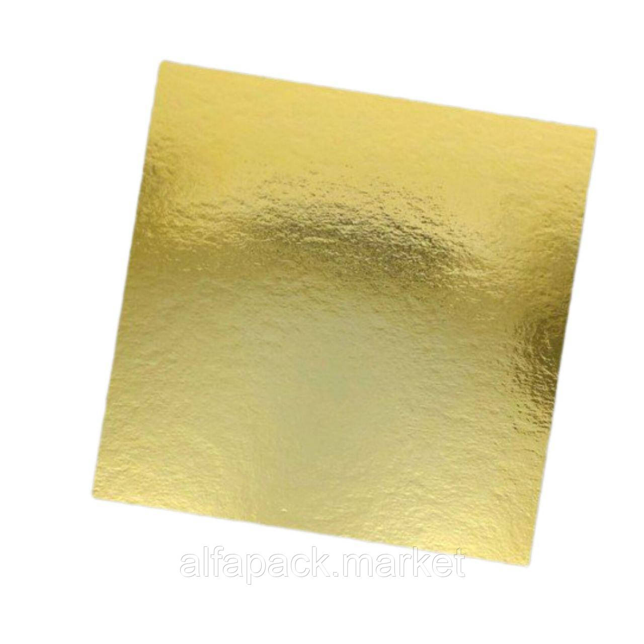 ВКМ підложка 250*250 з/с квадрат (100шт/пак) 030101437
