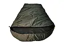Тактичний зимовий спальний мішок, водонепроникний, матеріал фліс, чохол в комплекті, фото 5