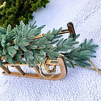 Гірлянда хвойна лита 2 м блакитна