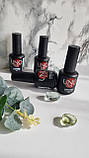 Lux Rubber Base Gel – базове каучукове покриття., 15мл, фото 3