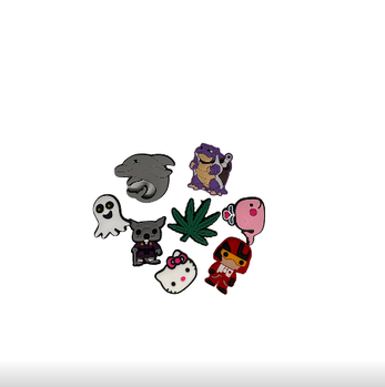 Джиббітси прикраса для взуття Crocs, 8 шт./1 уп (KG-9680)