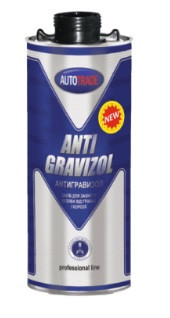 Антигравій для захисту кузова ANTIGRAVIZOL ЧОРНИЙ 0,9кг AUTOTRADE