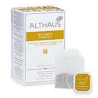 Althaus, Чай травяной Rooibosh Vanilla, Deli Packs, 20 пакетиков по1,75г