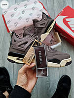 Nike Air Jordan 4 Retro Коричневая мужская обувь. Классные кроссы для мужчин Найк Аир Джордан.