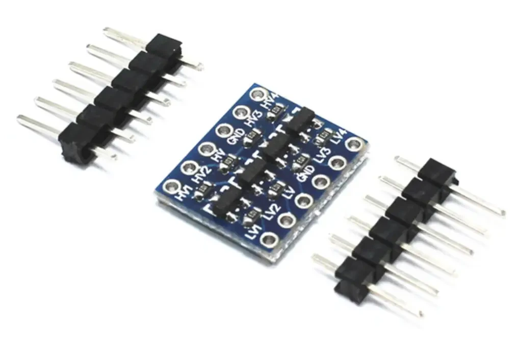Перетворювач логічних рівнів IIC I2C UART SPI 5 В 3.3 В, 4 канали, двоспрямований