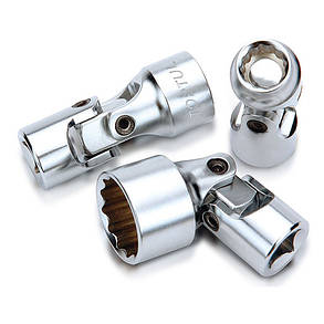 Набір головок з карданом 3/8" 10шт 10-19 мм (12-гр.) TOPTUL GAAG1004, фото 4