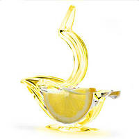 Соковижималка ручна Birdie Juicer Manual juicer сквізер, прес для шматочків лимона, лайма, часточок цитрусових, Yellow