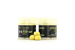 Бойли Grandcarp Amino POP-UPs  ⁇  8х6мм 15 шт. Lemon