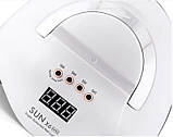 Професійна UV/LED лампа Sun X6 MAX для сушіння гель-лаку, 220Вт., фото 10