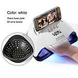Професійна UV/LED лампа Sun X6 MAX для сушіння гель-лаку, 220Вт., фото 7