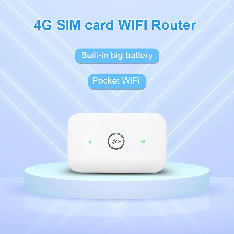 Портативний 4G LTE Wi-Fi роутер MiFi, швидкість до 150 Мбіт/с, підтримка SIM-карт, фото 1