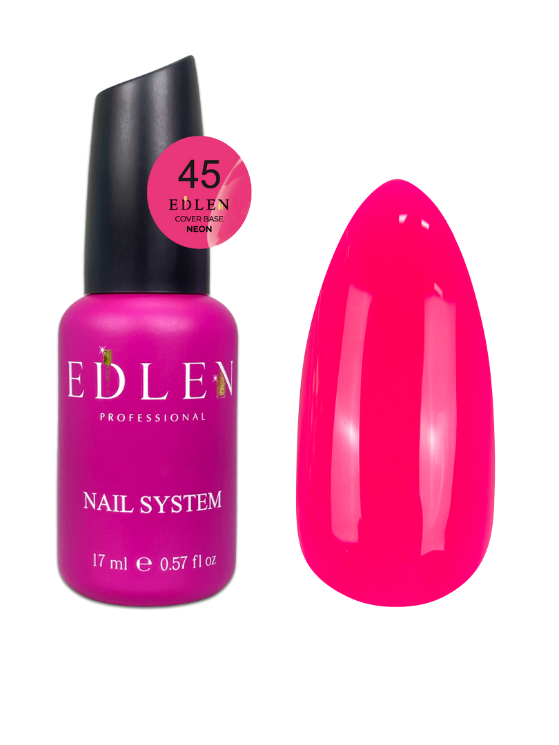 Камуфлювальна база Edlen Cover Neon Base No45, 17 мл