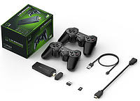 Игровая приставка Data Frog Y3 Lite Game Stick Lite 64 GB, 4K Ultra HD, 2 геймпада, 10000 ретро игр / Комп №1