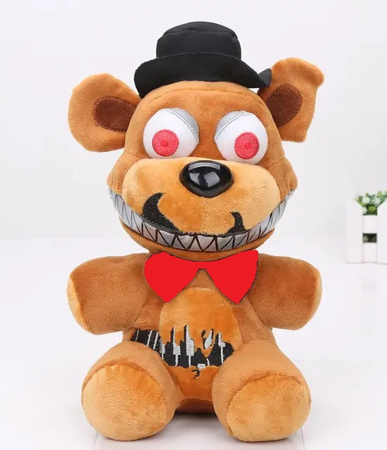 М'яка іграшка 5 ночей із Фредді, кошмарний Фредді Freddy 15 см, Аніматроніки