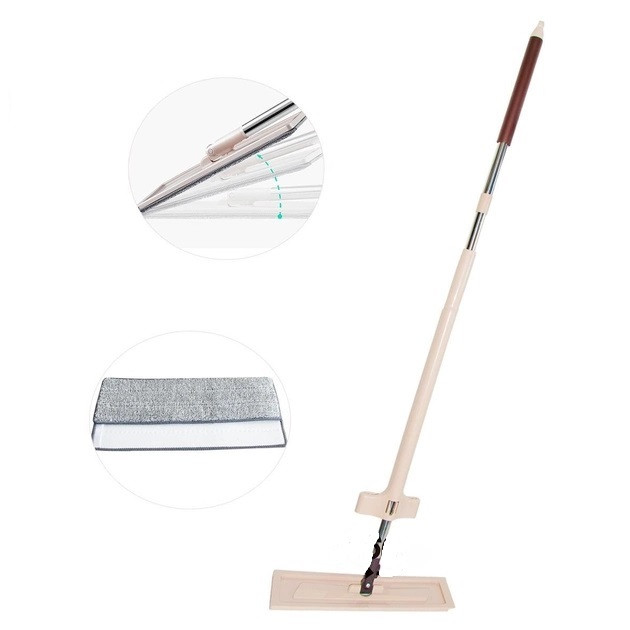 Швабра ледащо з віджимом Disposable Mop + 2 насадки (без коробки)