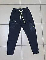 Спортивні штани POYRAZ для хлопчика 4-12 років арт.1587, Колір Чорний, Розмір одягу підлітковий (по зріст) 152