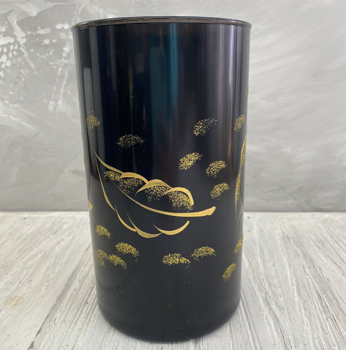 Ваза чорна "Золота осінь" Н195*110, фото 1