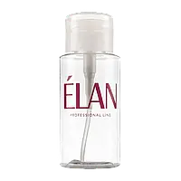 ELAN Пластиковая емкость для жидкостей с помпой-дозатором, 200мл.