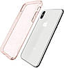 Чохол Spigen для iPhone XS/X - Liquid Crystal Glitter (Пошкоджена упаковка), Rose Quartz (063CS25112), фото 6