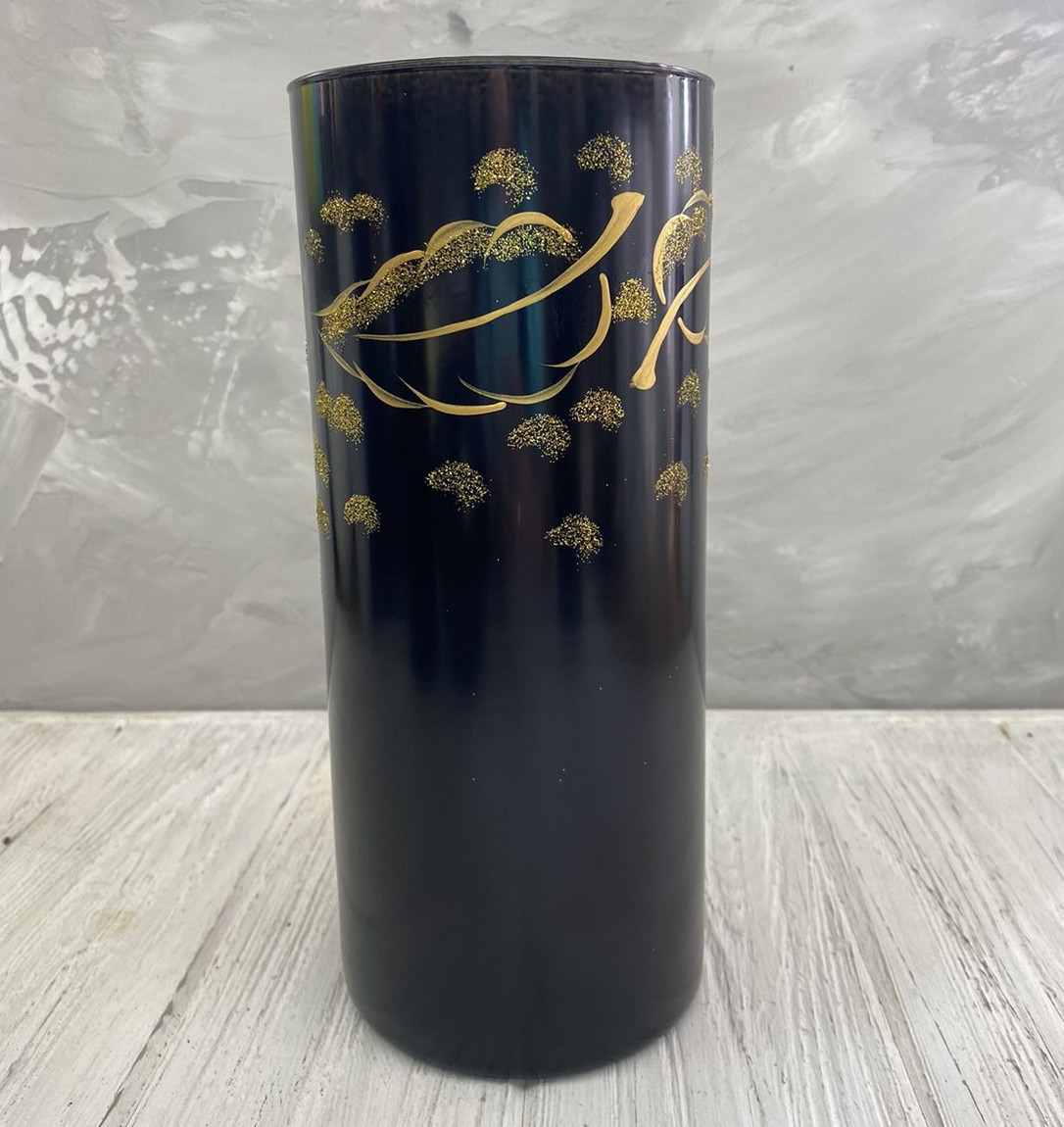 Ваза чорна "Золота осінь" Н265*110, фото 1