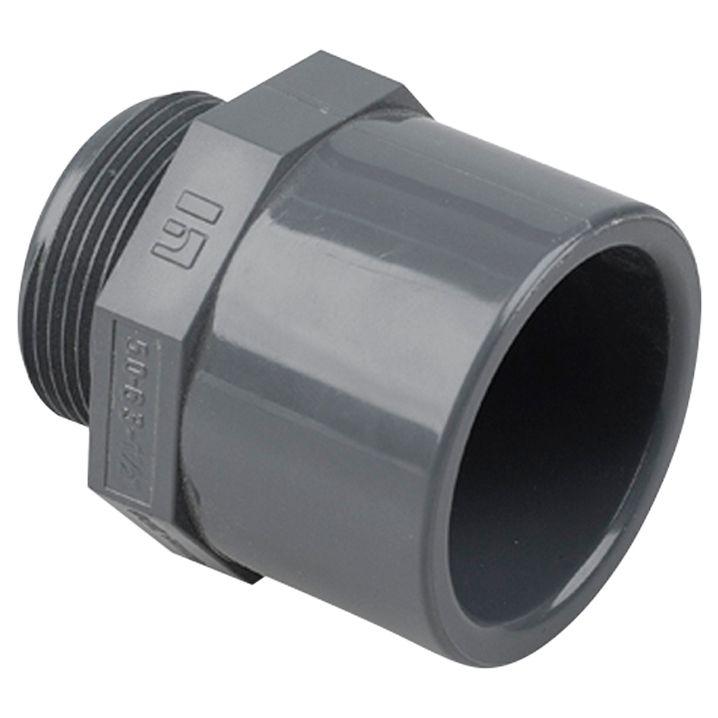 Двойной адаптер ПВХ Hidroten , муфта/втулка, НР, d90-110 мм, 3"